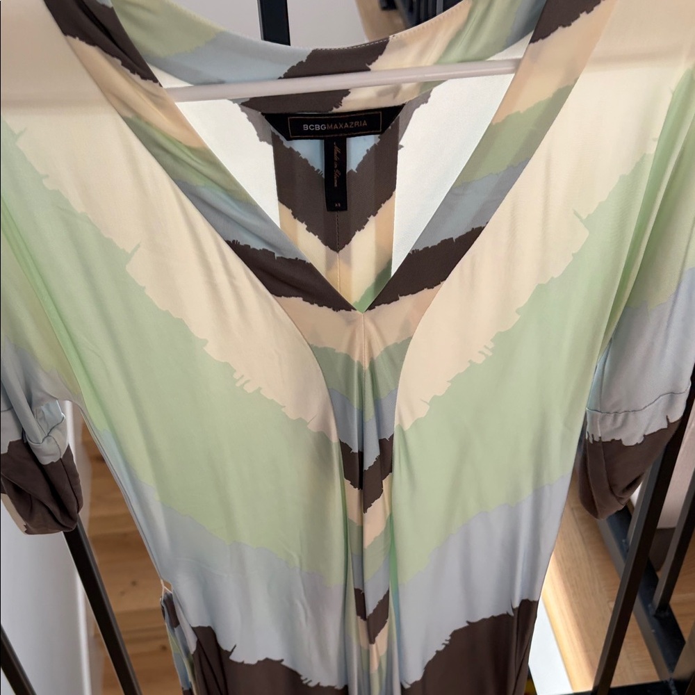 BCBGMaxAzria Multicolor Midi Dress